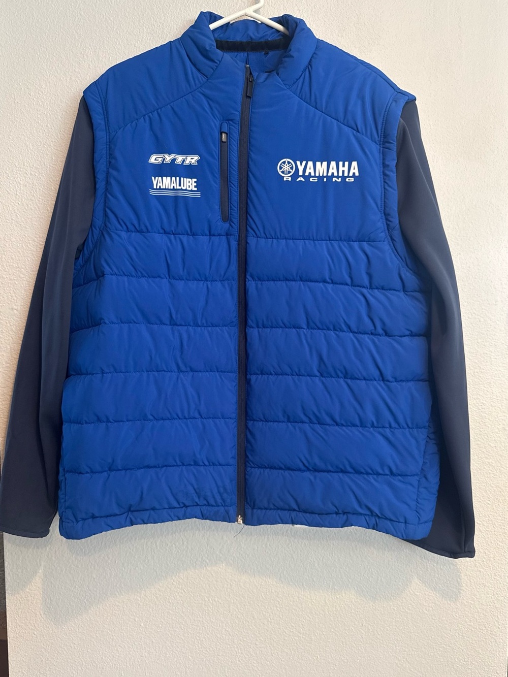 Yamaha Paddock Blue Men's Hybrid Jacket Vest XXL NWOT